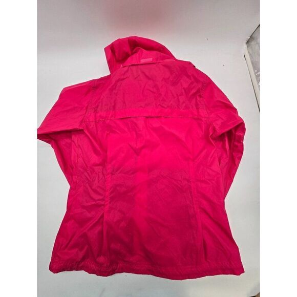 Columbia Womens Pink Windbreaker Jacket M Lightweight & Water-Resistant - Picture 4 of 4